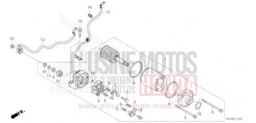 STARTER MOTOR CB500FAR de 2024